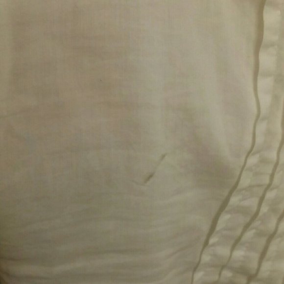 [Juicy Couture] Pleated Tie Front Button-up blouse - Picture 7 of 7